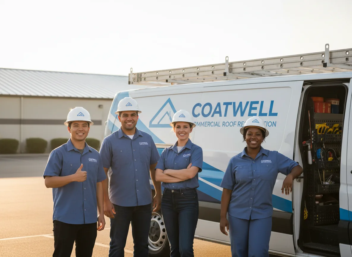 Commercial roof coating company in New Augusta, MS